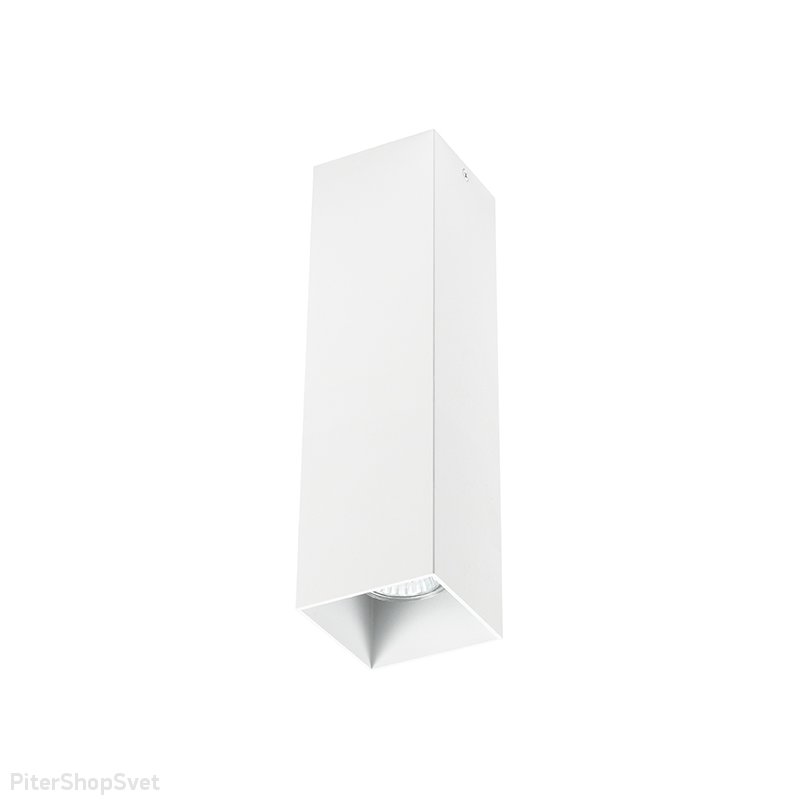 Накладной прямоугольный светильник белого цвета «Rullo» 216596