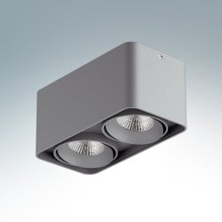 двойной накладной светильник с влагозащитой 052129 Monocco