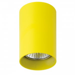 Желтый накладной светильник «RULLO» 214433