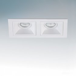 Двойной встраиваемый светильник 214520 AVANZA QUADRO