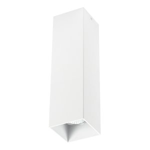 Накладной прямоугольный светильник белого цвета «Rullo»