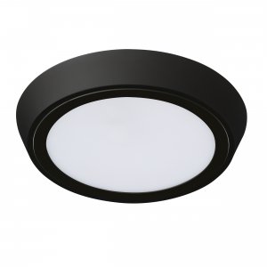 Чёрный накладной потолочный светильник 20Вт 3000К «URBANO»