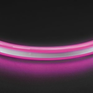 Розовая неоновая лента 50м 9,6Вт/м 220В IP65 «NEOLED»