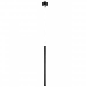 Чёрный подвесной светильник стержень 41см 5Вт 3000К «Tubo Led»