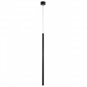 Чёрный подвесной светильник стержень 60см 5Вт 3000К «Tubo Led»