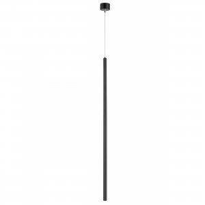 Чёрный подвесной светильник стержень 80см 5Вт 4000К «Tubo Led»