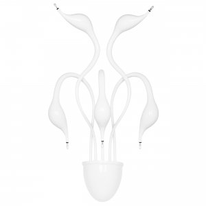 Белое бра лебеди «Cigno Collo»