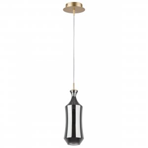 Подвесной светильник с дымчатым плафоном «Forma»