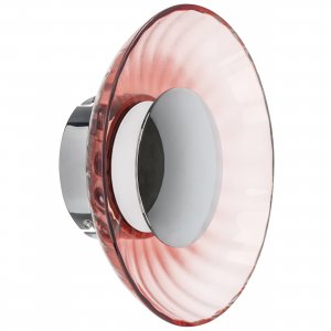 Розовый настенный светильник подсветка «Celesta»