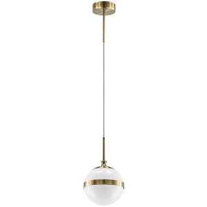 Подвесной светильник шар, цвет бронза «Globo»
