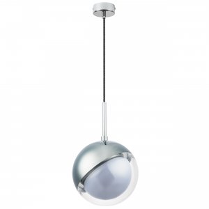 Подвесной светильник шар 15см, цвет хром «Dafne»