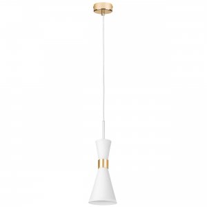 Бело-золотой подвесной светильник «Dumo»