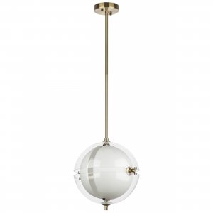 Потолочный светильник шар Ø30см на штанге «Modena»