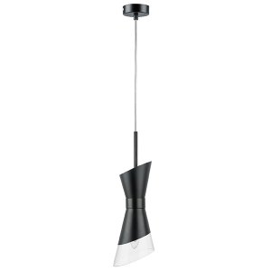 Чёрный подвесной светильник «Strato»