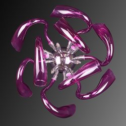 Бра из фиолетового стекла 892668 Stella