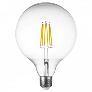 Светодиодная лампочка G125 E27 10Вт 3000К «LED FILAMENT»