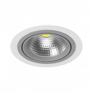 Бело-серый встраиваемый светильник «Intero 111»
