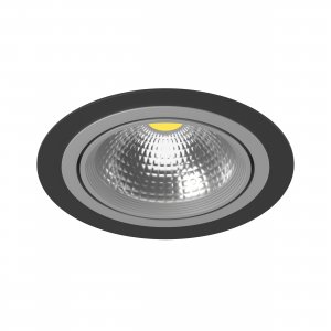 Чёрно-серый встраиваемый светильник «Intero 111»