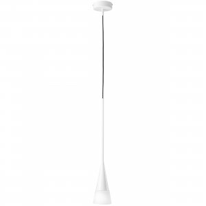 Белый подвесной светильник «Conicita»