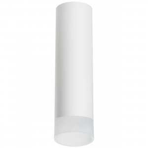 Накладной потолочный светильник цилиндр, белый/матовый «Rullo»