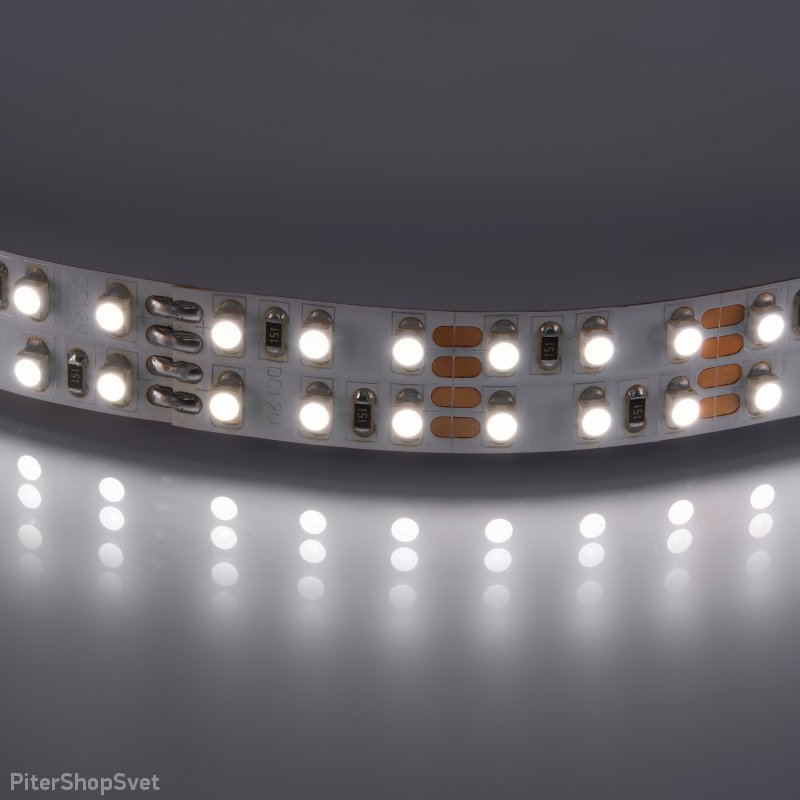 Светодиодная лента 1 м, 12В, 19,2 Вт/м, нейтральный белый 400024