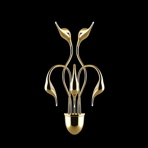 Настенное бра золотые лебеди 751652 CIGNO COLLO Lightstar