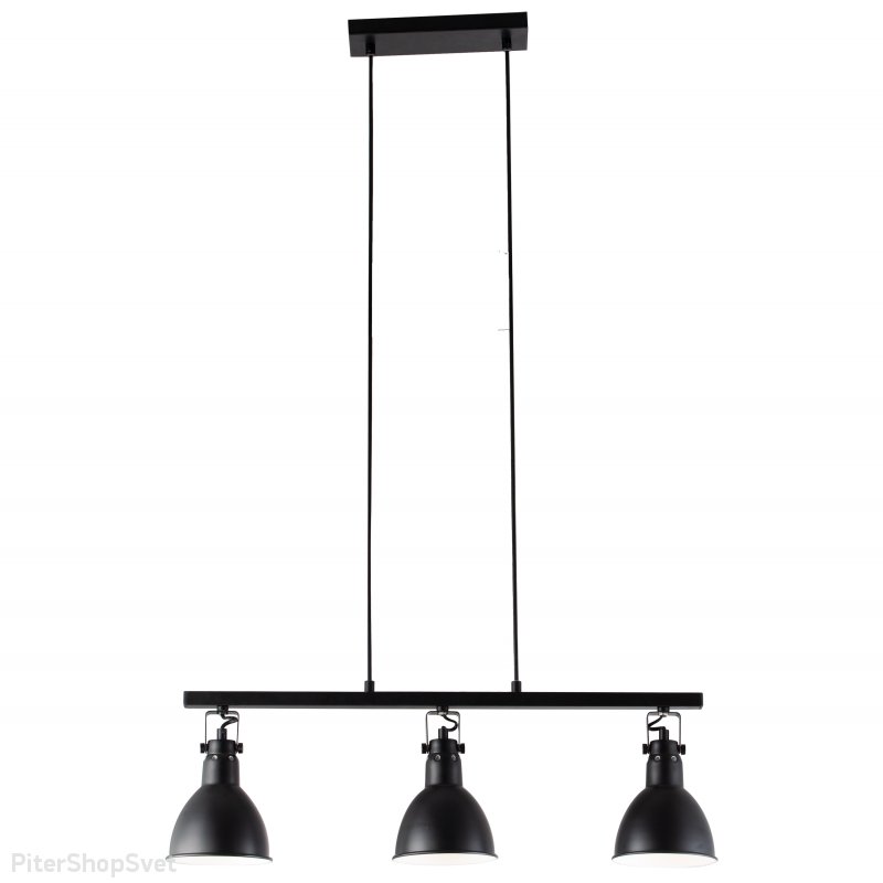 Чёрный подвесной светильник «Acrobata» 761137