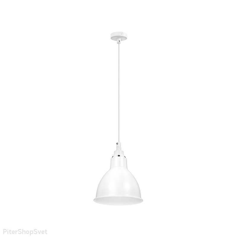 Белый подвесной купольный светильник «Loft» 765016