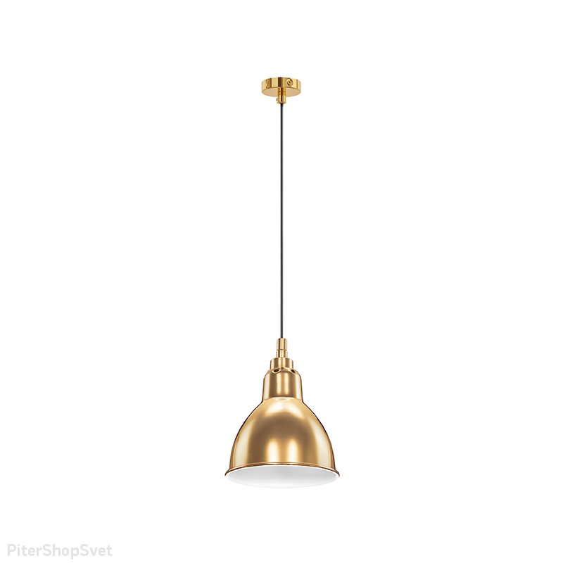 Купольный подвесной светильник цвет бронза «Loft» 765018