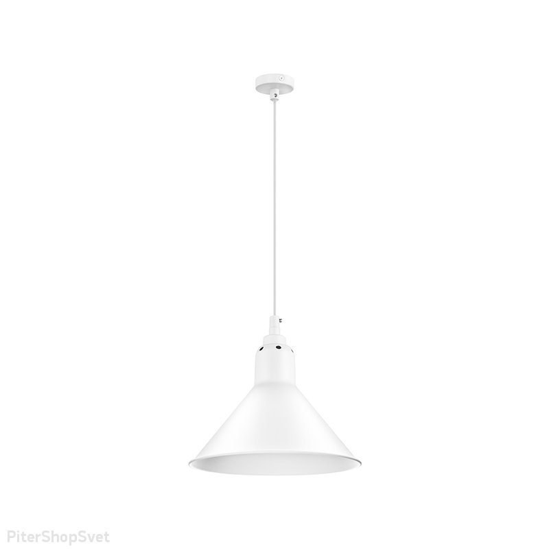 Белый купольный подвесной светильник «Loft» 765026