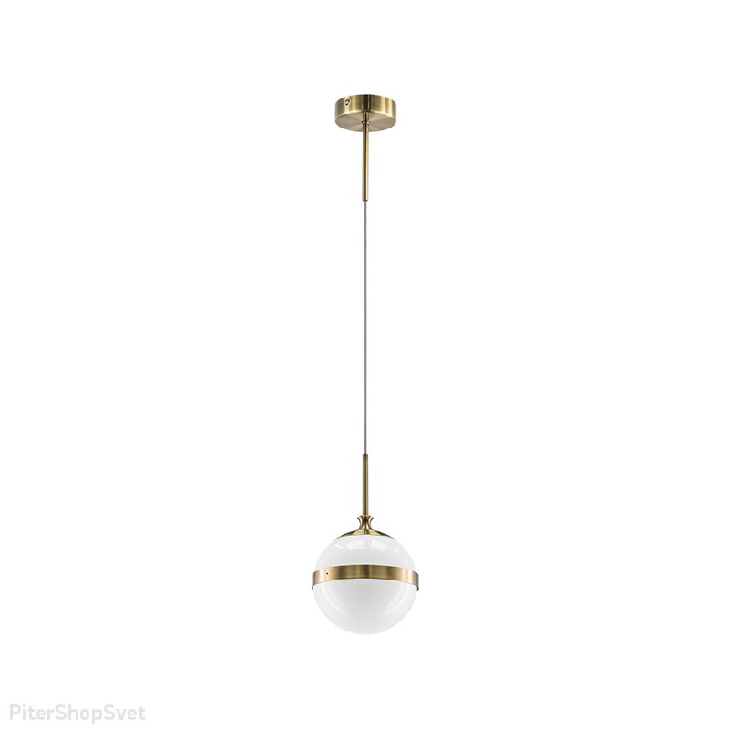 Подвесной светильник шар, цвет бронза «Globo» 813111