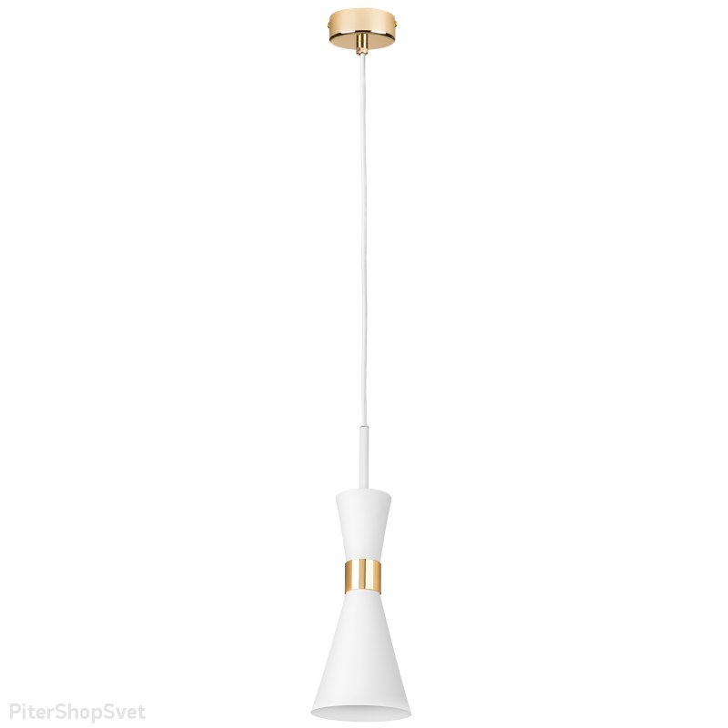Бело-золотой подвесной светильник «Dumo» 816016