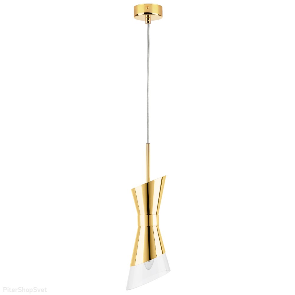 Подвесной светильник золотого цвета «Strato» 817012