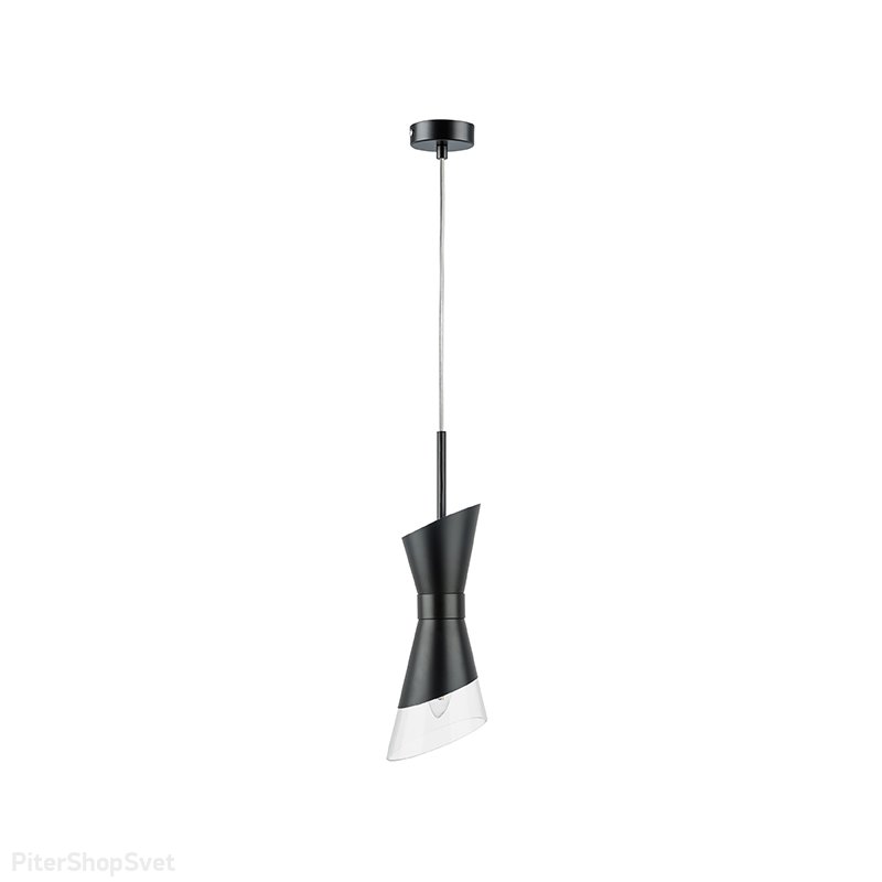 Чёрный подвесной светильник «Strato» 817017