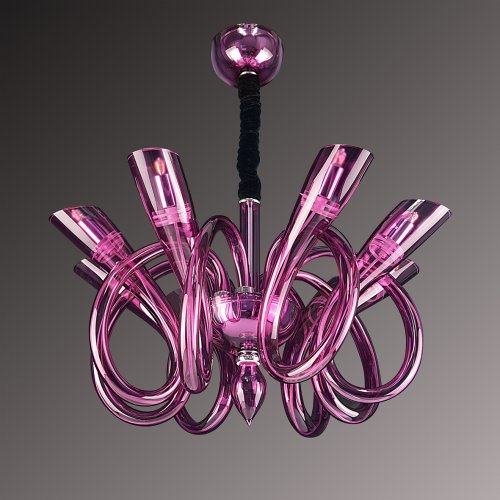 Фиолетовая подвесная люстра 892088 Stella Lightstar