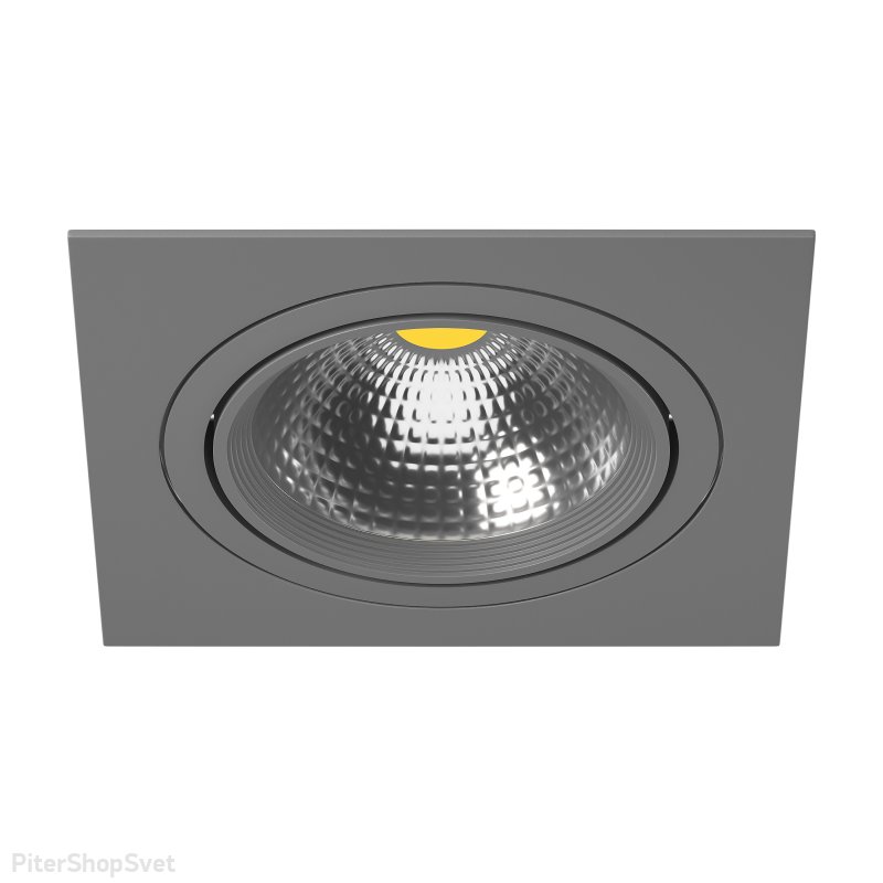 Серый встраиваемый светильник «Intero 111» i81909