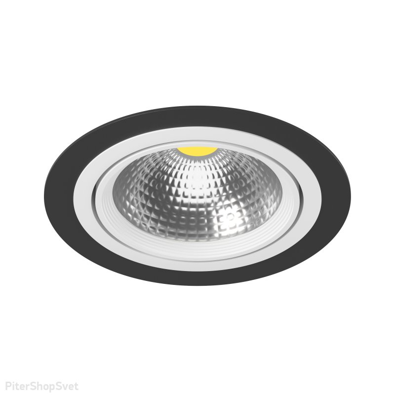 Чёрно-белый встраиваемый светильник «Intero 111» i91706