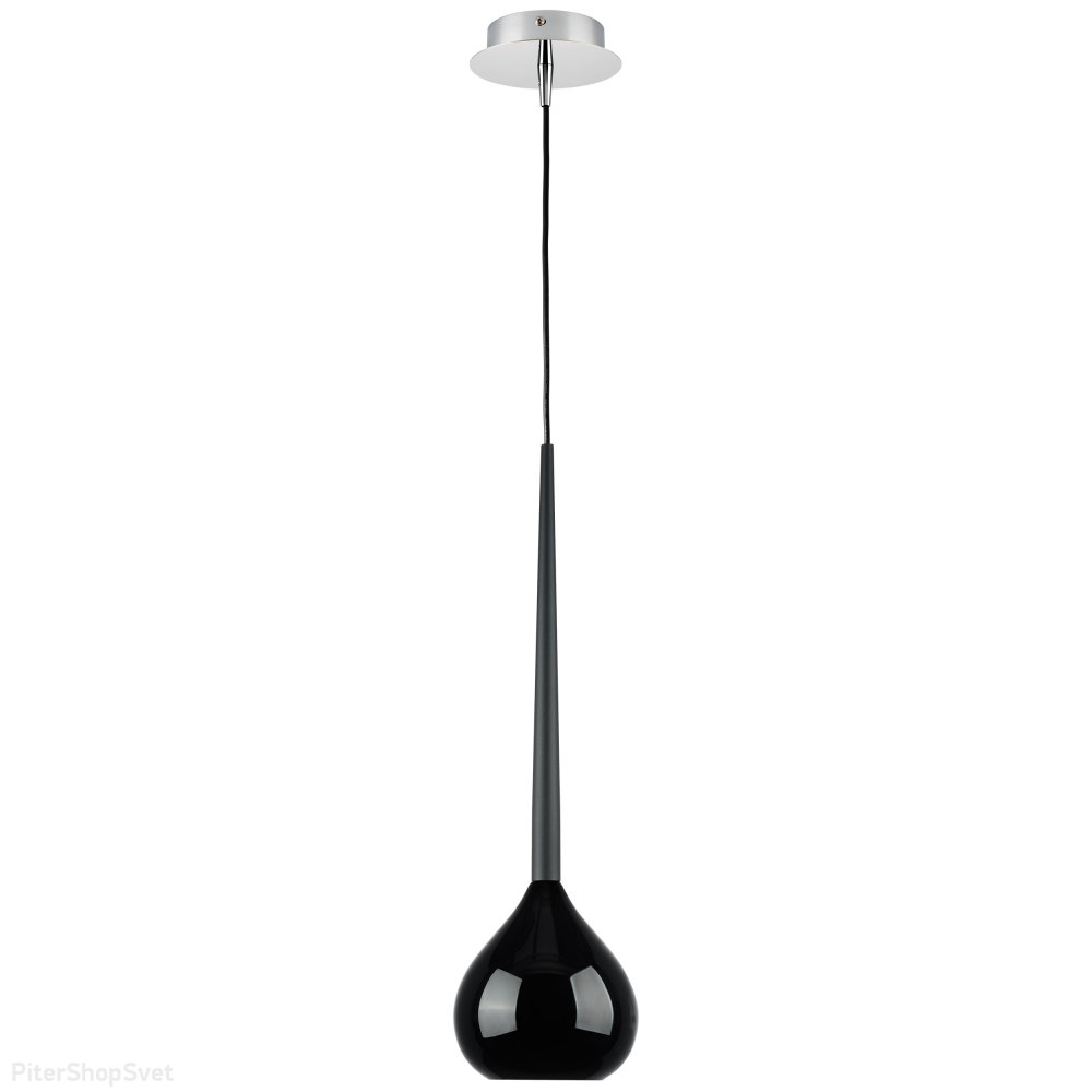 Чёрный подвесной светильник «Forma» 808117