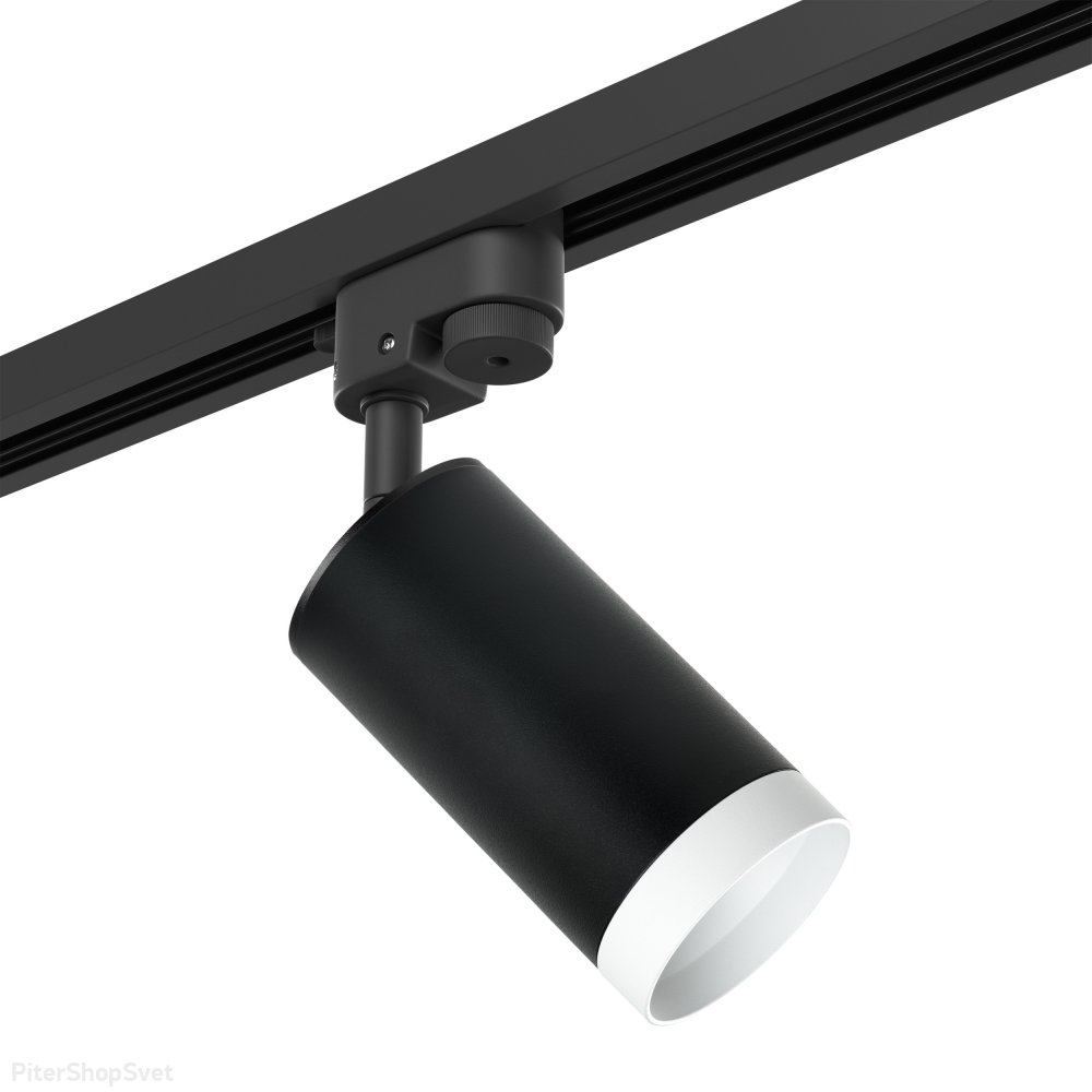 Трековый однофазный светильник, чёрный/белый «Rullo» R1T4373436