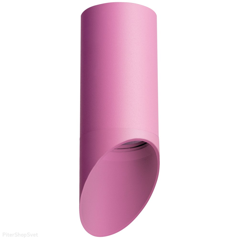 Розовый накладной потолочный светильник «Rullo» R43232