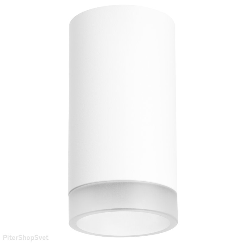 Белый накладной потолочный светильник «Rullo» R43630