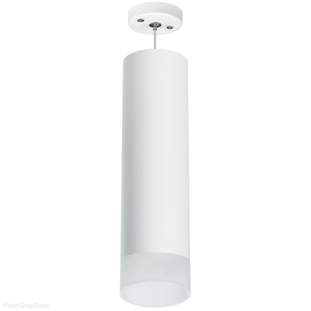 Белый подвесной светильник цилиндр «Rullo» RP649681