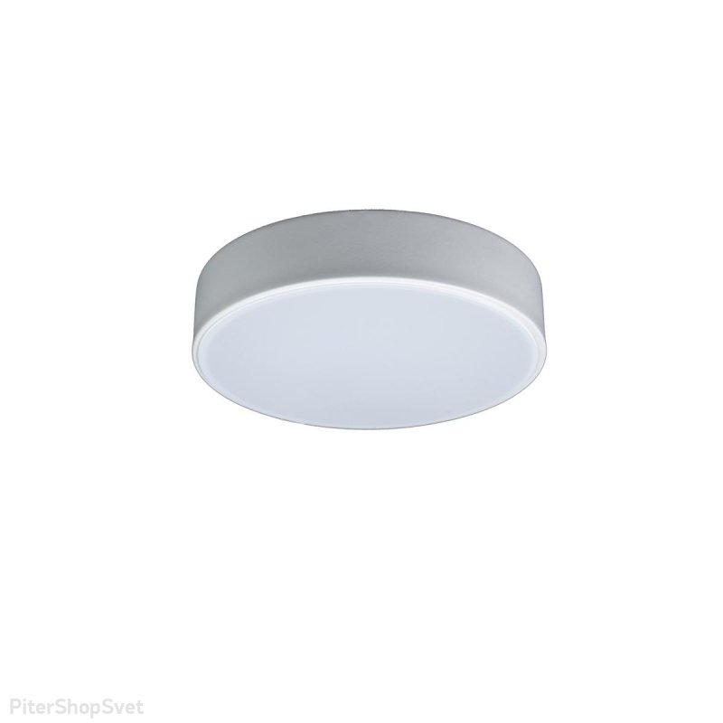 Белый потолочный светильник Ø23см 12Вт «Axel» 10002/12 White