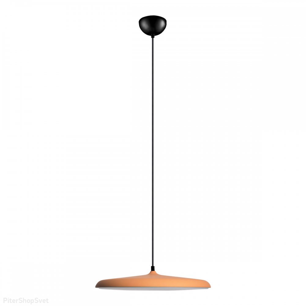 Оранжевый подвесной светильник 24Вт 3000К «Plato» 10119 Orange