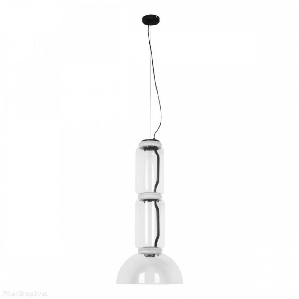 Стеклянный подвесной светильник 12Вт 4000К «Noctambule» 10192/M