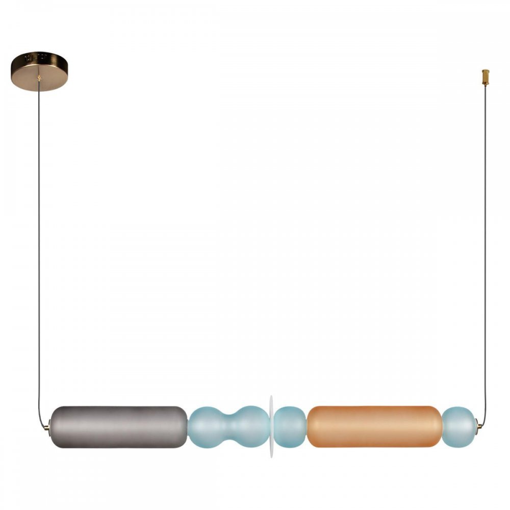 разноцветный длинный подвесной светильник «Lollipop» 10239P/I