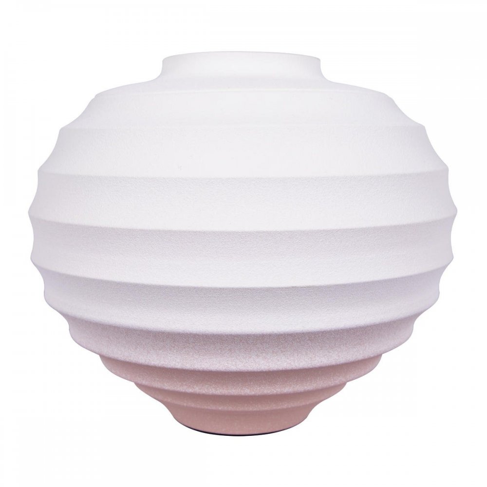 Бело-розовая керамическая ваза «Belette» 10261V/S