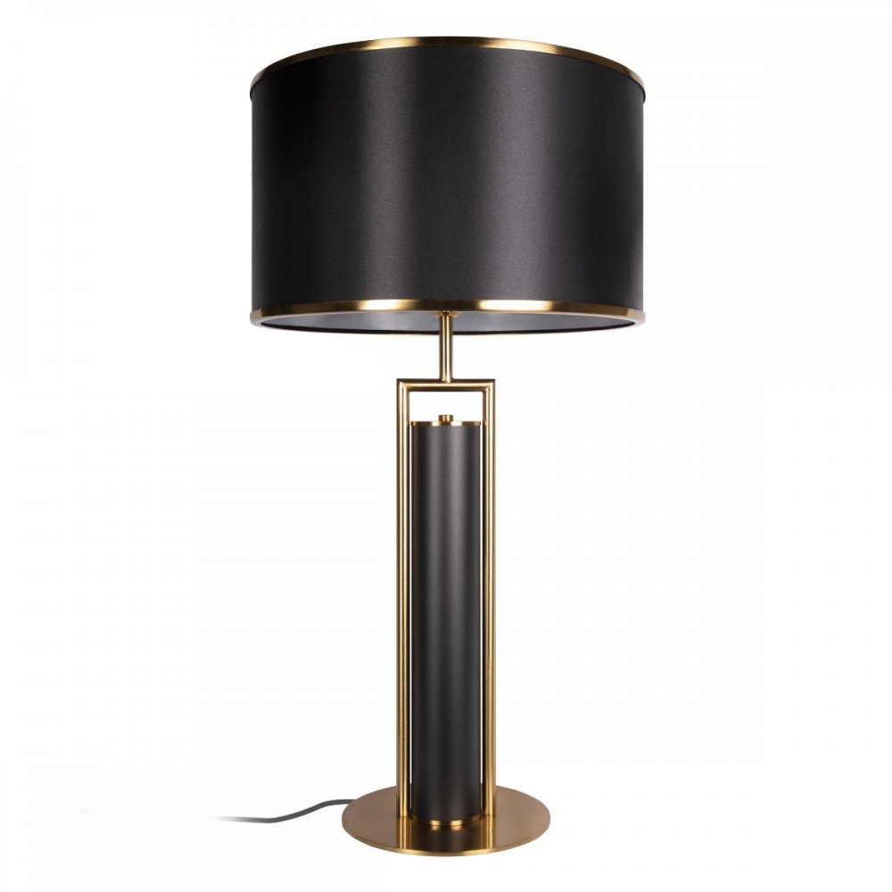 Высокая настольная лампа с абажуром цилиндр «Bauhaus» 10286