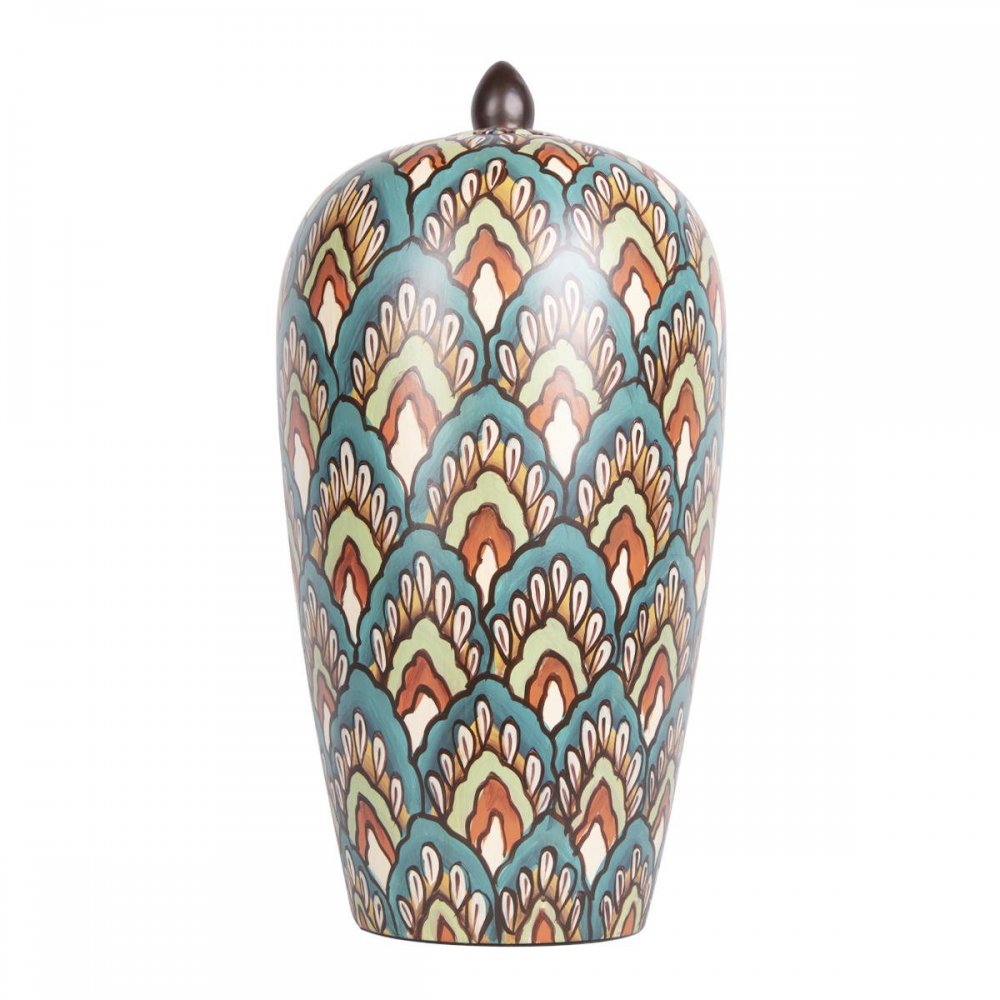 Декоративная керамическая ваза с крышкой «Blise» 10288V/L