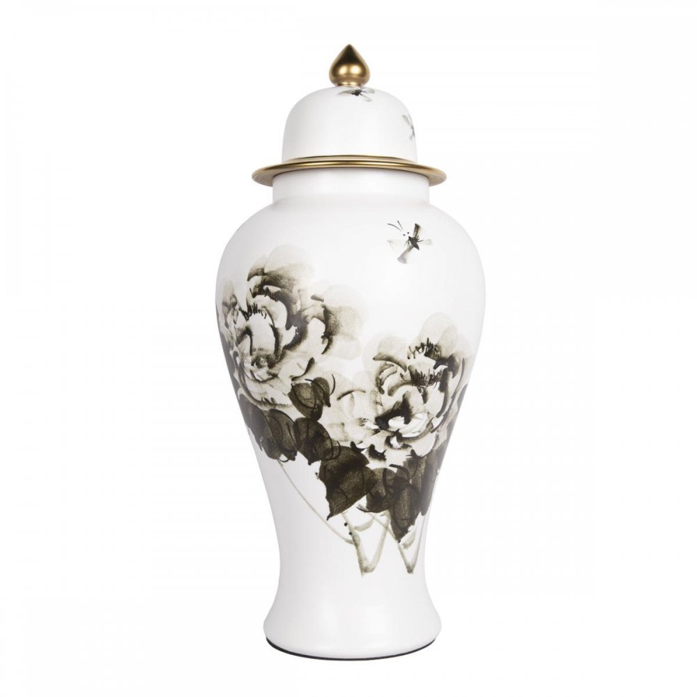 Керамическая ваза с крышкой «Equilibrium» 10290V/M